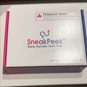 Sneak Peek Women's At-Home Kit in White with Pink and Blue Accents